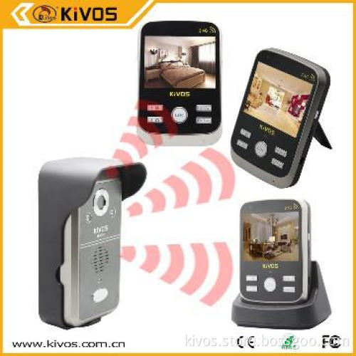 KIVOS Wireless Video Door Phone Memory With Taking Picture Function